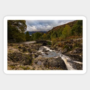 Autumn at Ashness Bridge Sticker